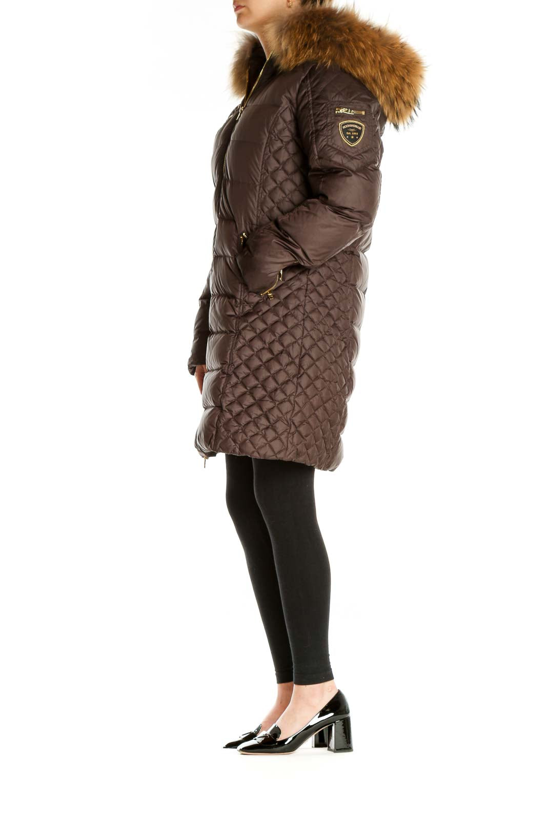 Brown Parka Coat