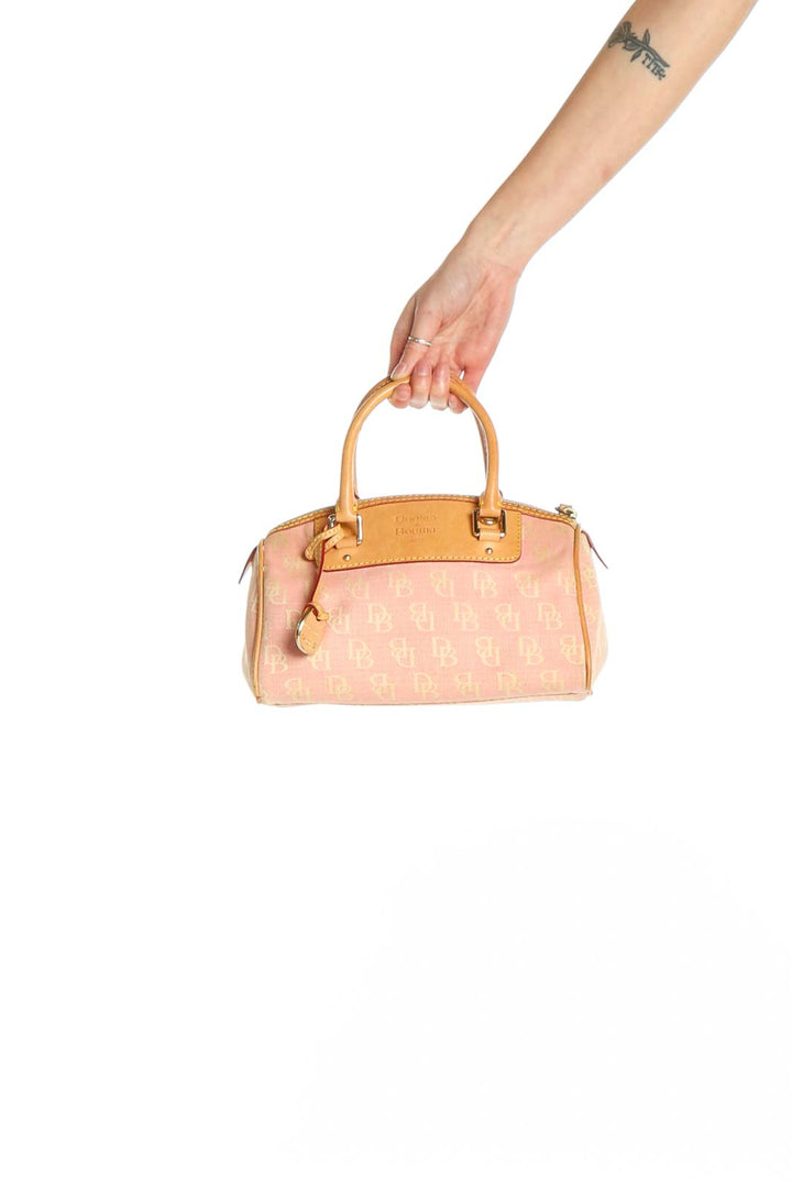 Beige Satchel Bag