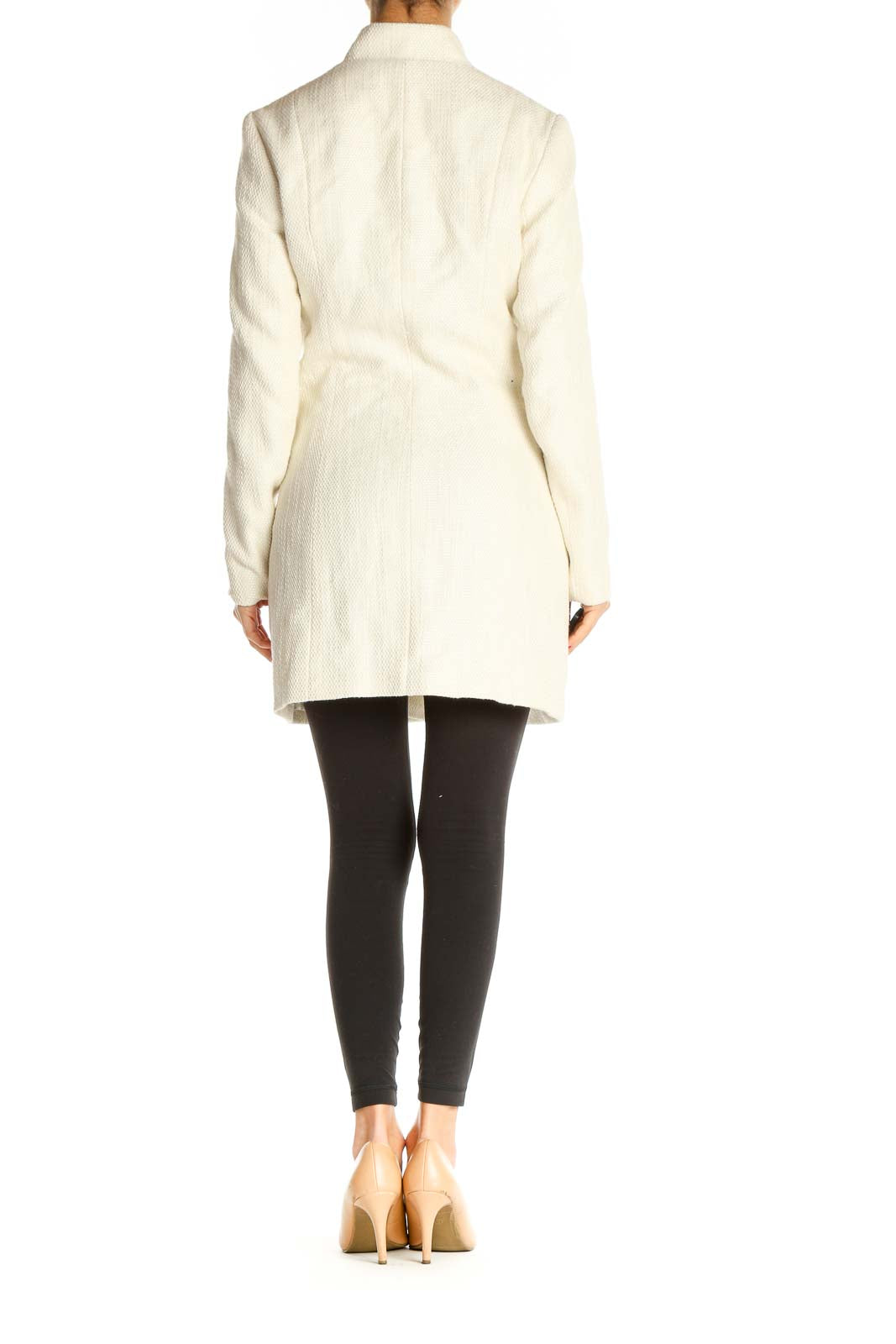 Beige Outerwear Coat