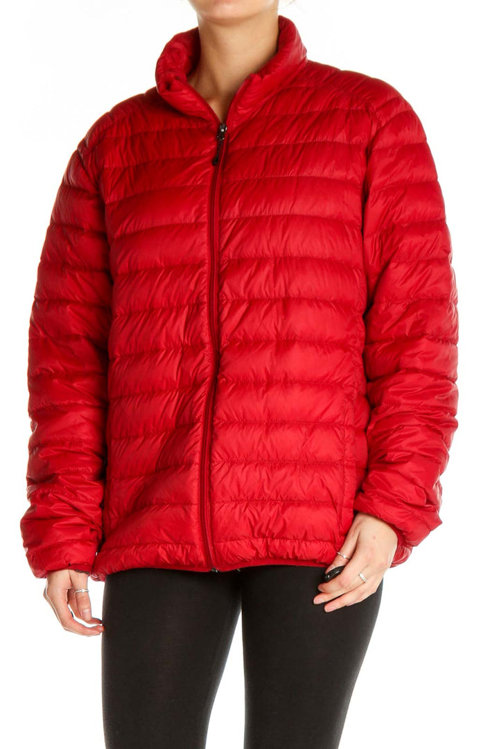 Red Puffer Jacket