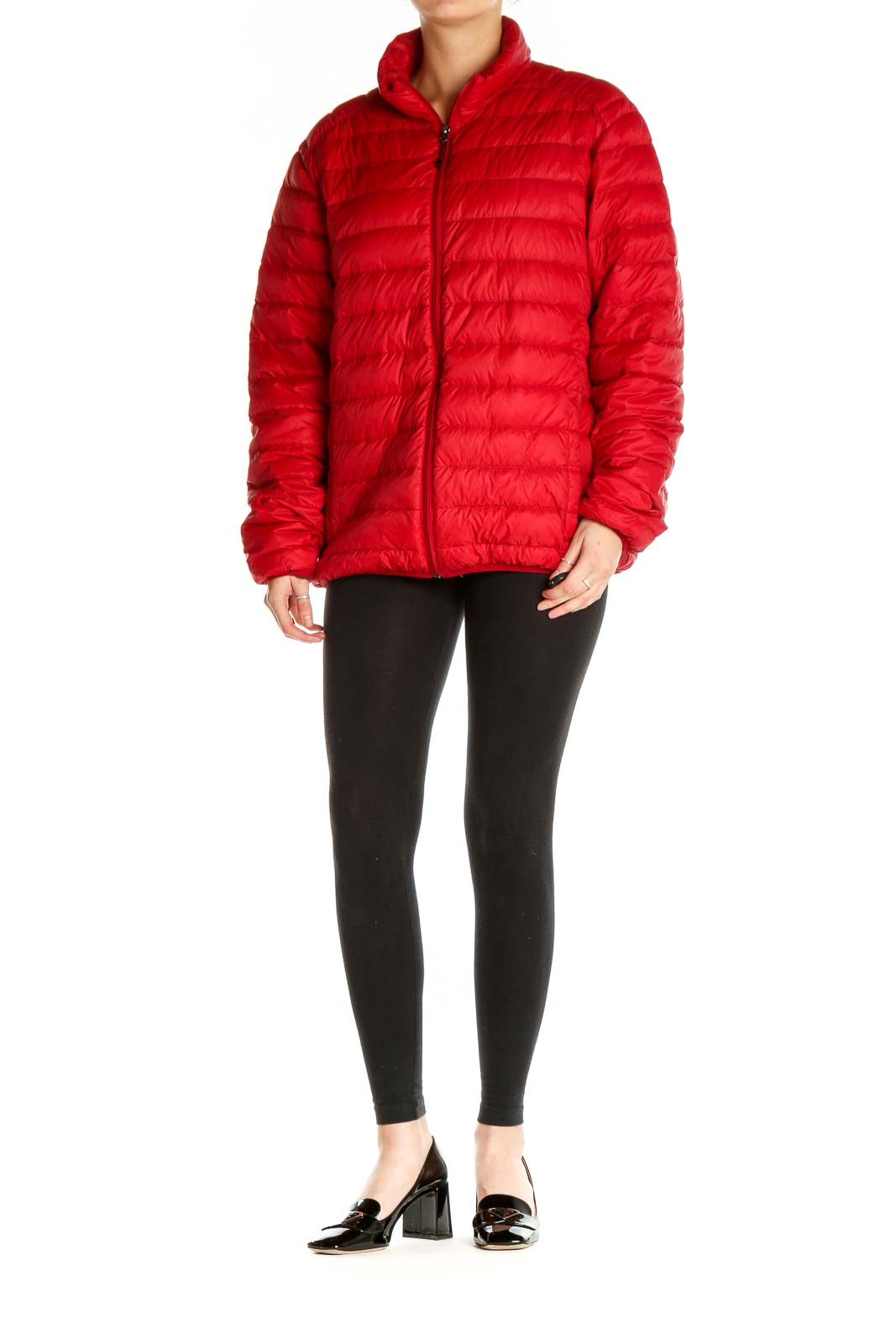 Red Puffer Jacket