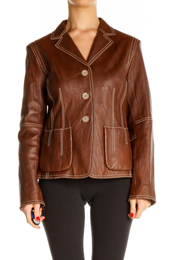 Brown Blazer