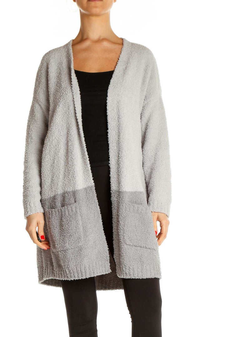 Gray Cardigan