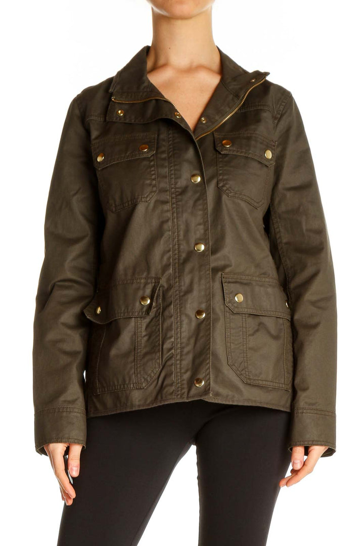 Brown Military Jacket