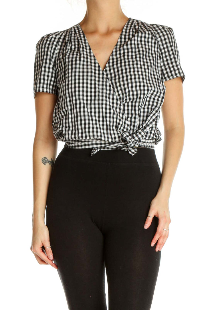 White Checkered All Day Wear Shirt