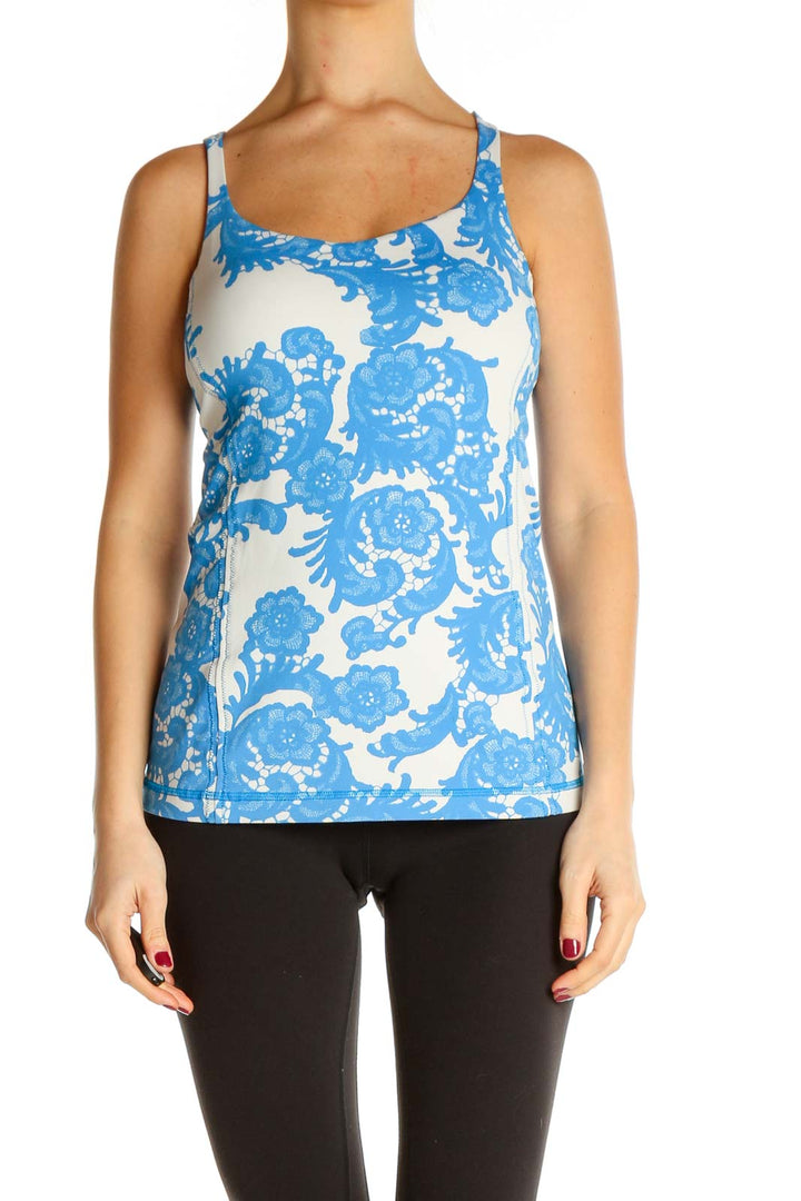 Blue Holiday Top