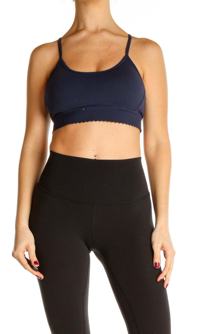 Blue Activewear Top