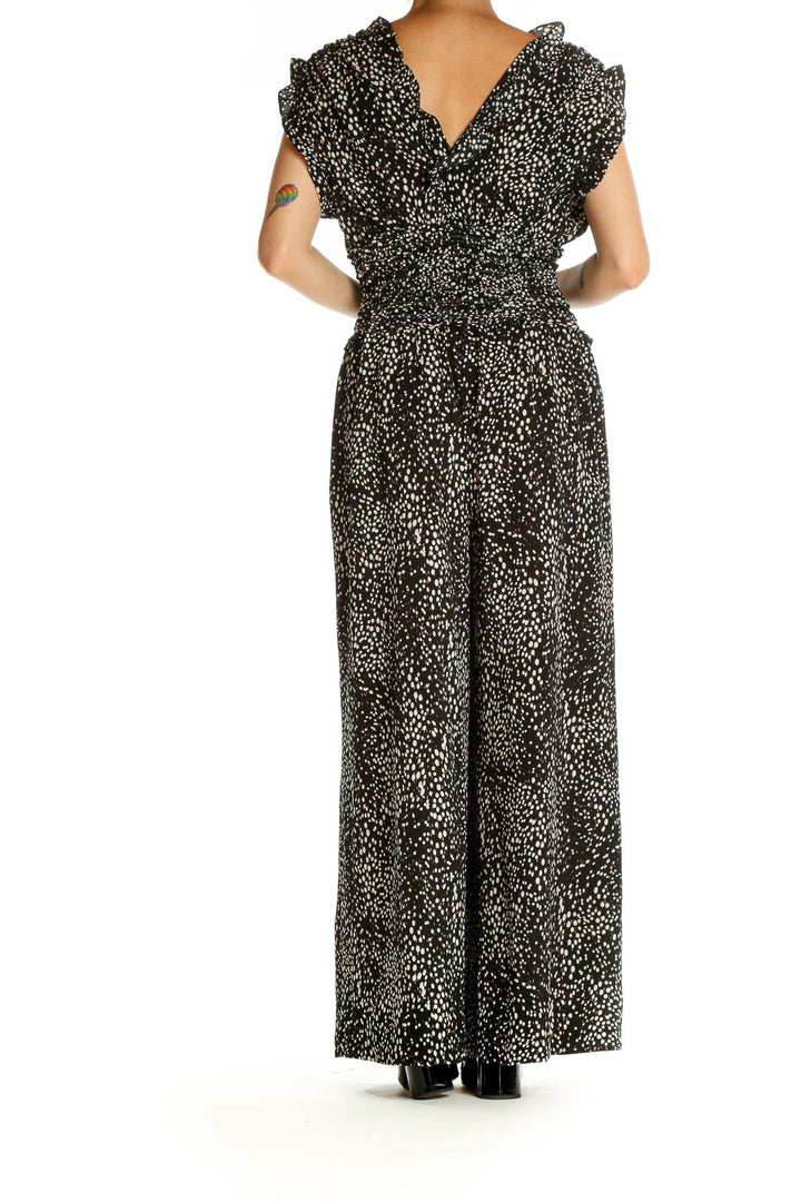 Black Printed Jumpsuit