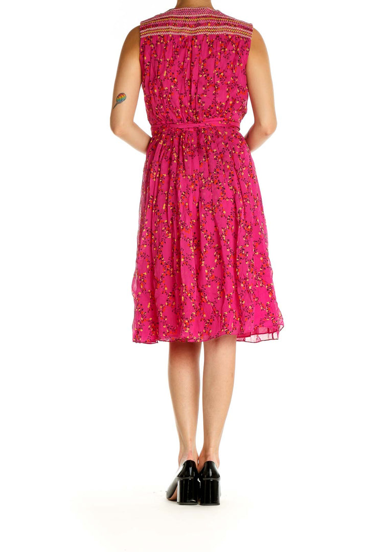 Pink Polka Dot Day Fit & Flare Dress