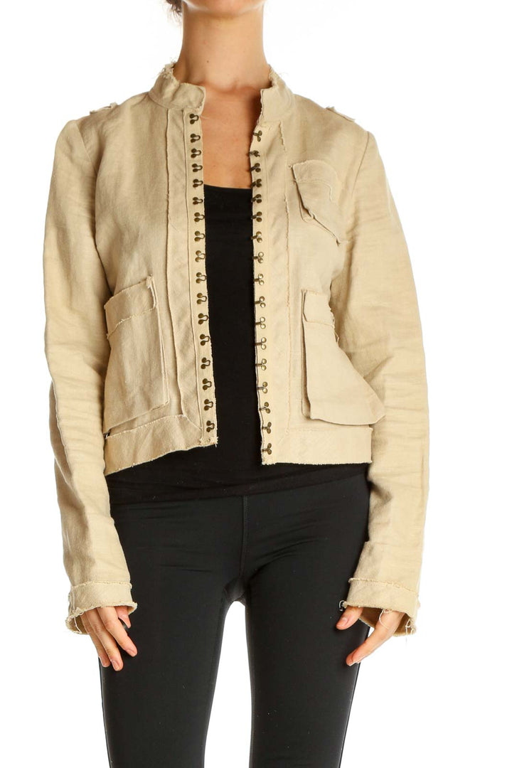 Beige Jacket