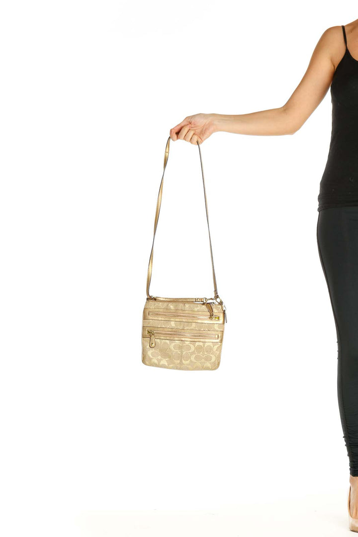 Beige Crossbody Bag