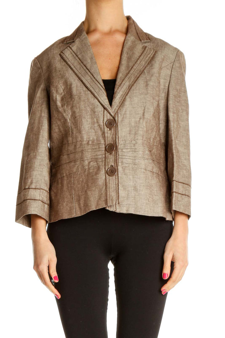 Beige Blazer