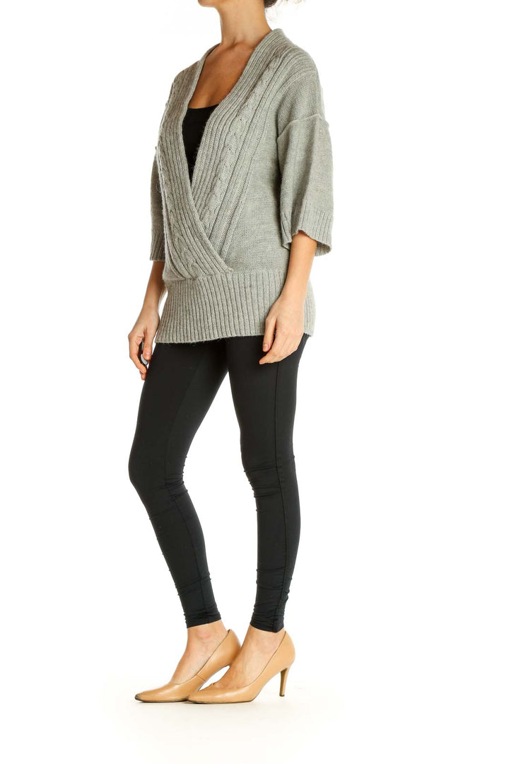 Gray Cardigan