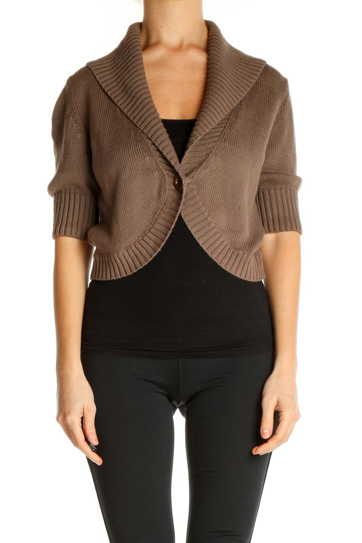 Brown Cardigan