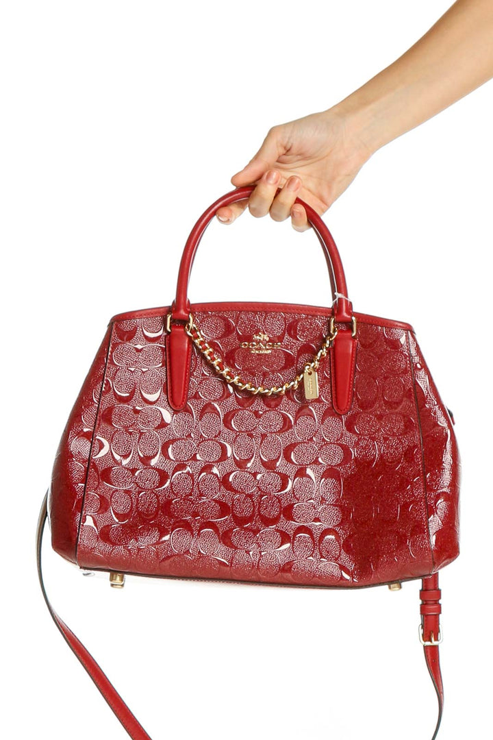 Red Satchel Bag