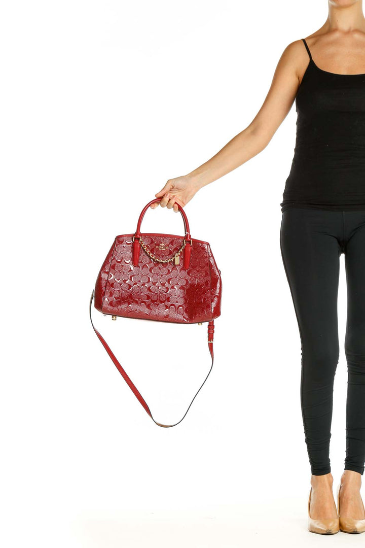 Red Satchel Bag