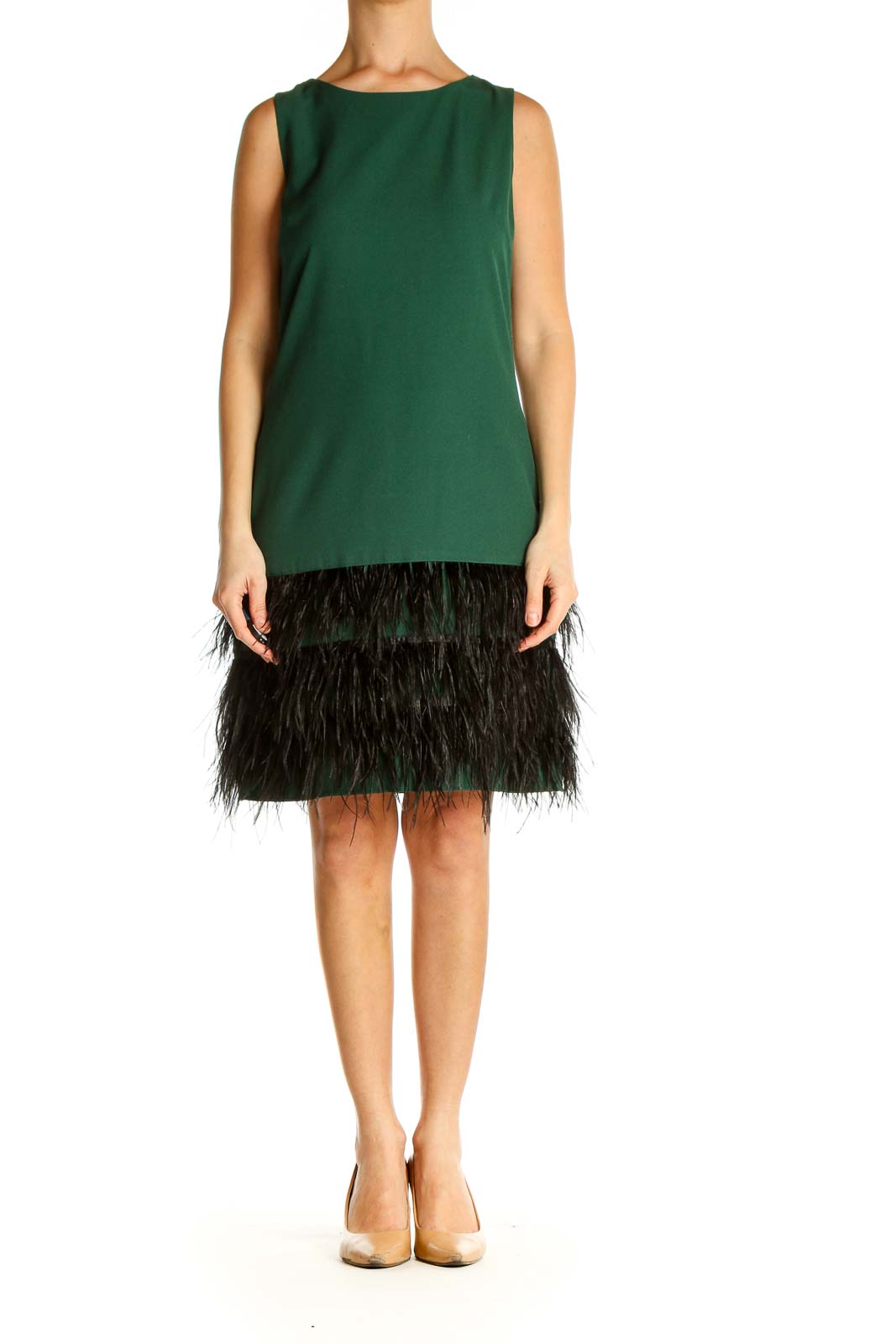 Green Chic A-Line Dress