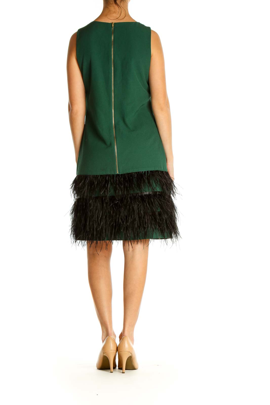 Green Chic A-Line Dress