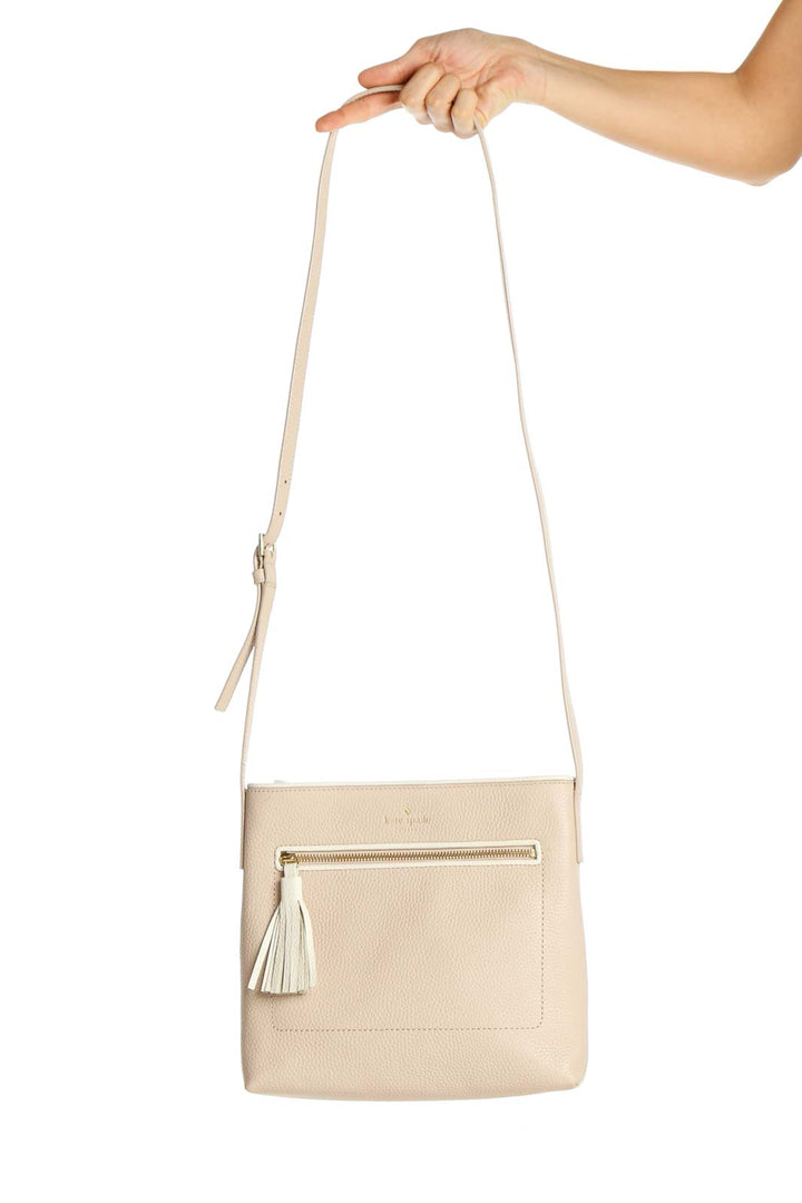 Beige Crossbody Bag