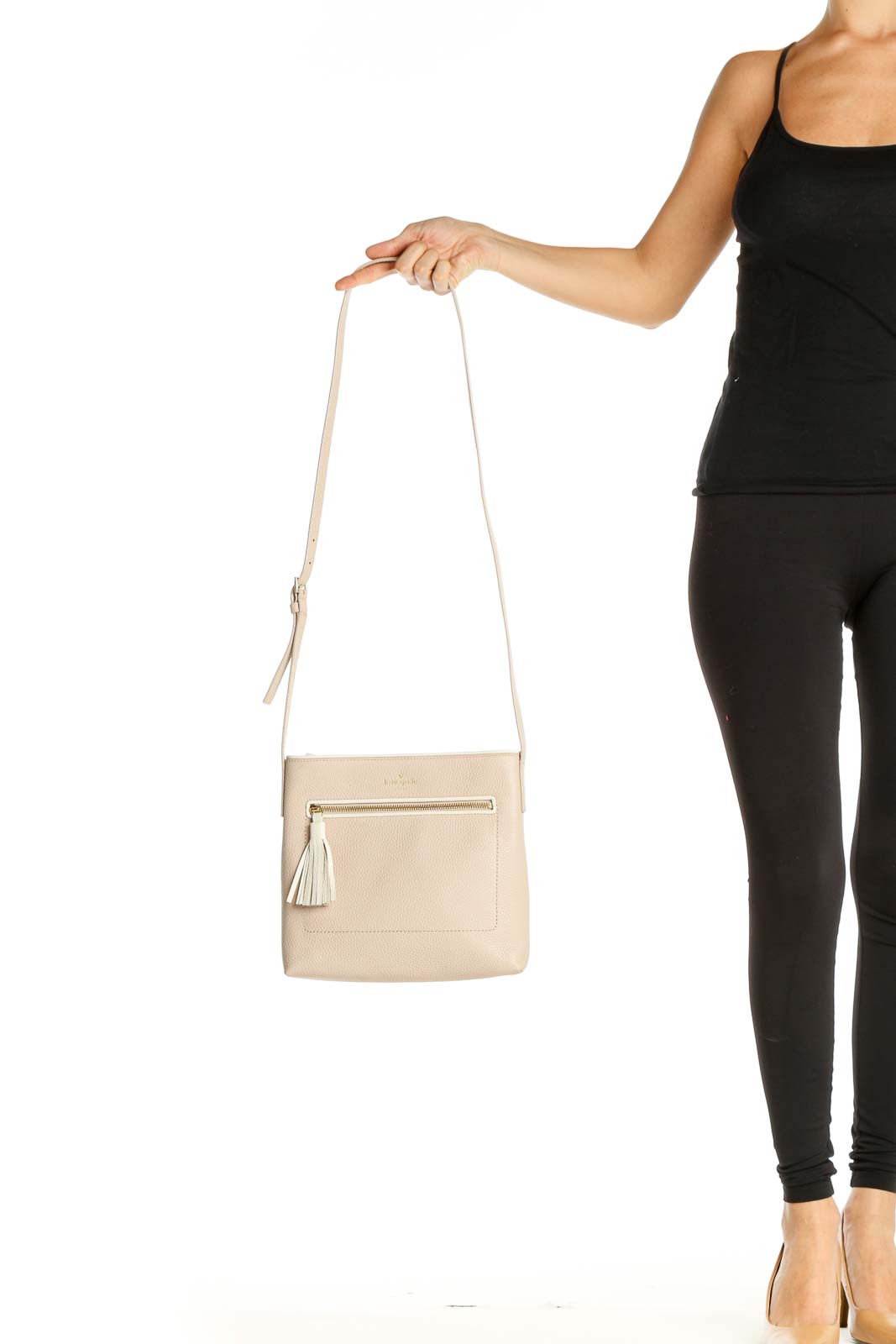 Beige Crossbody Bag