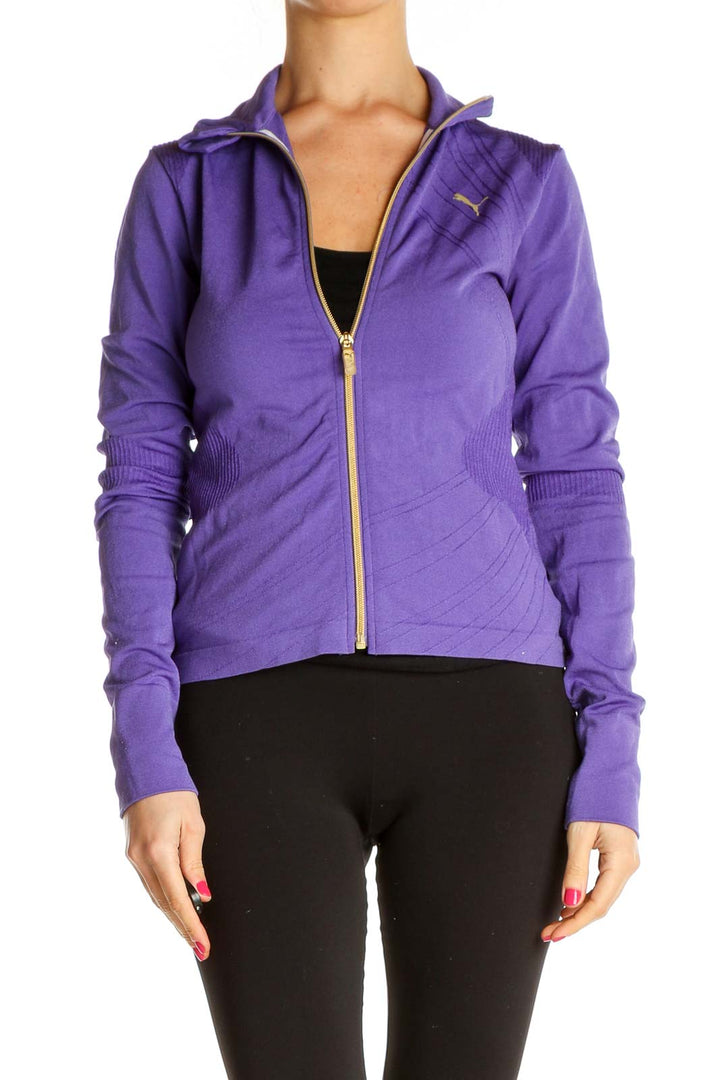 Purple Windbreaker Jacket