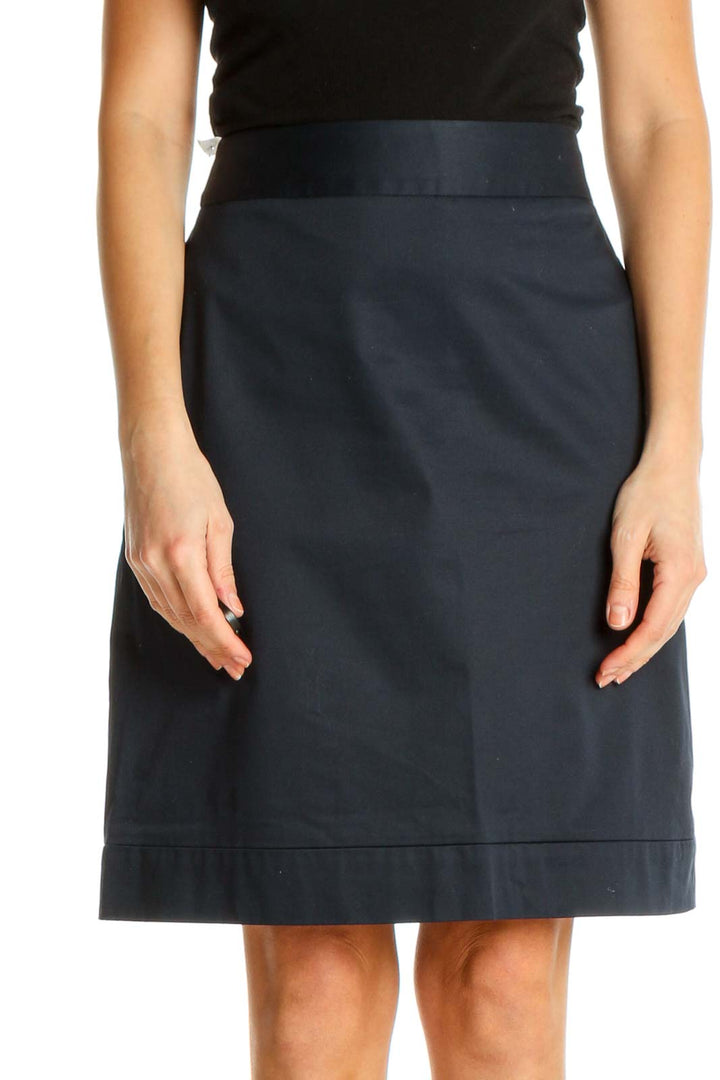 Blue Brunch A-Line Skirt