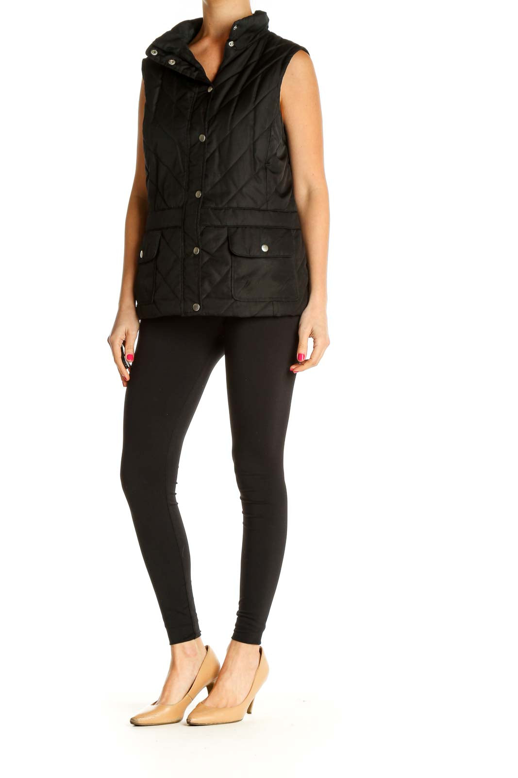 Black Quilted Jacket