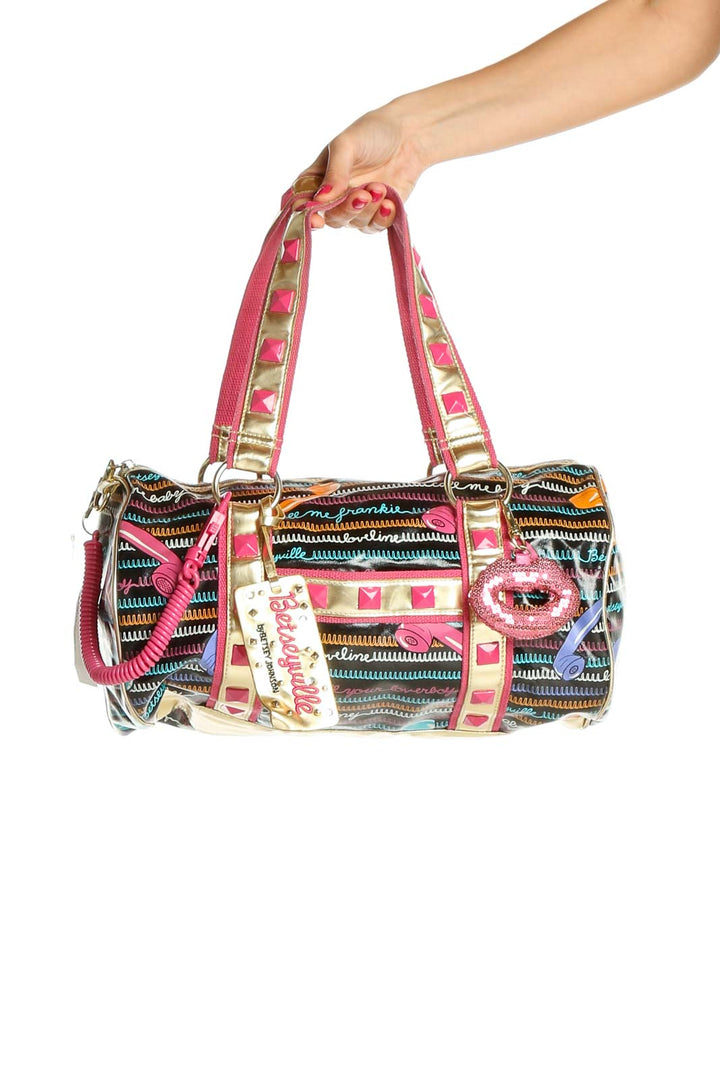 Multicolor Duffle Bag