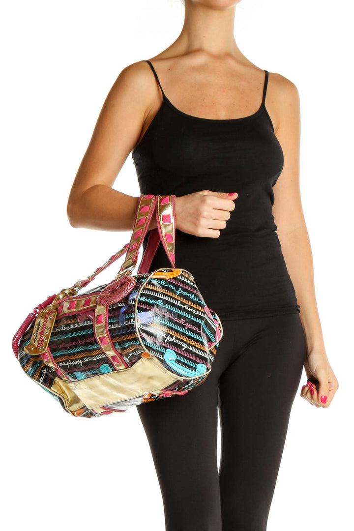 Multicolor Duffle Bag