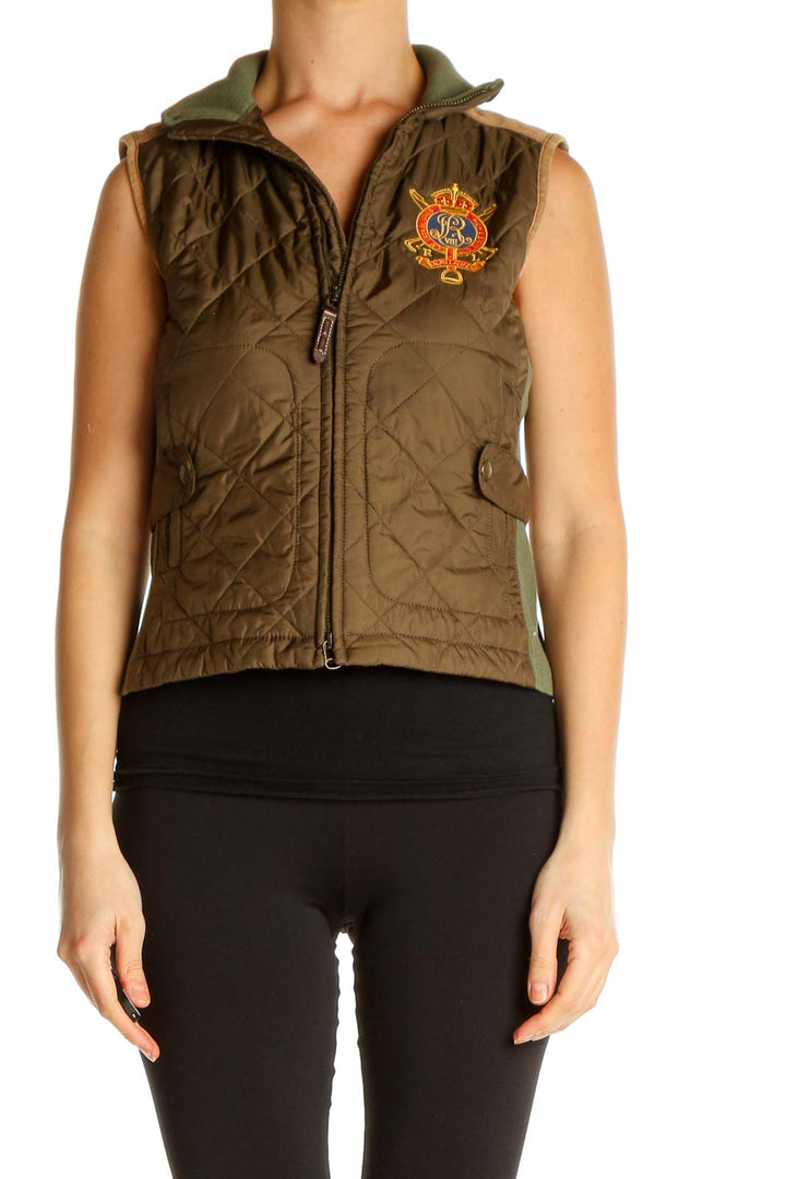 Brown Vest Jacket