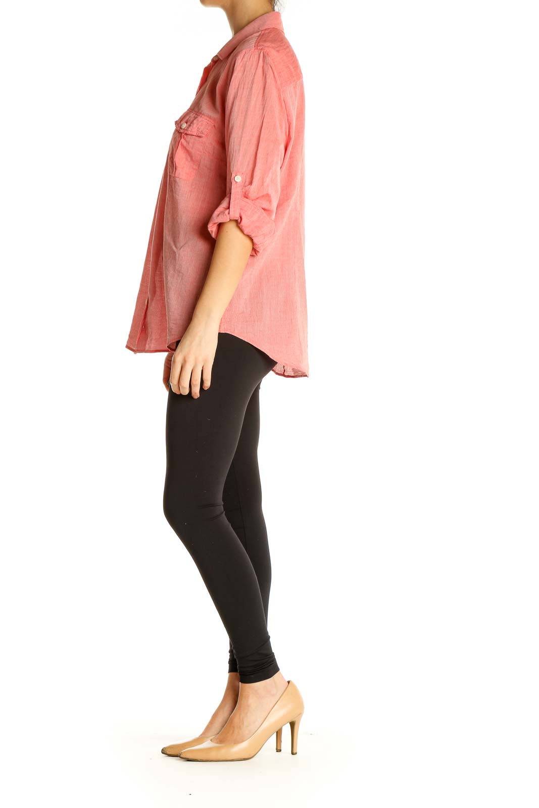 Pink Solid All Day Wear Shirt