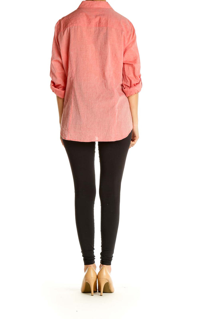 Pink Solid All Day Wear Shirt