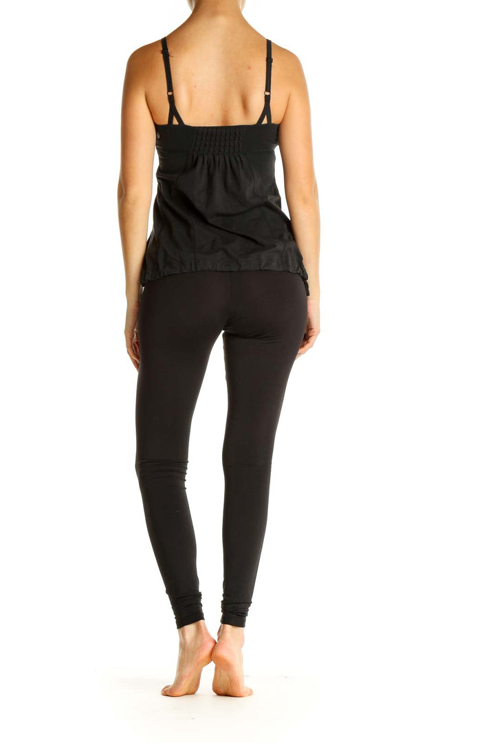 Black Solid All Day Wear Top