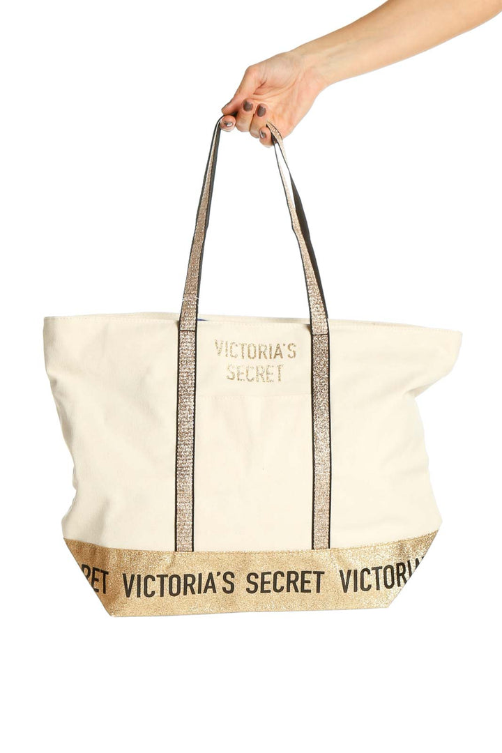 Beige Tote Bag