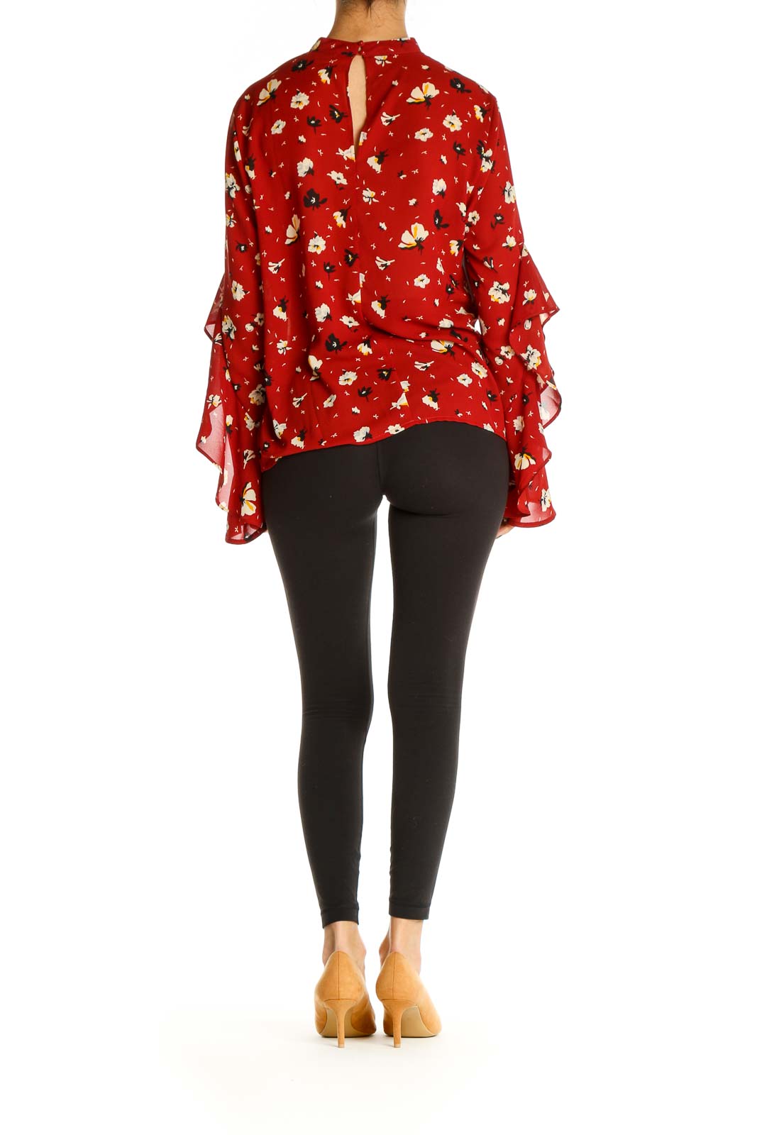 Red Brunch Blouse