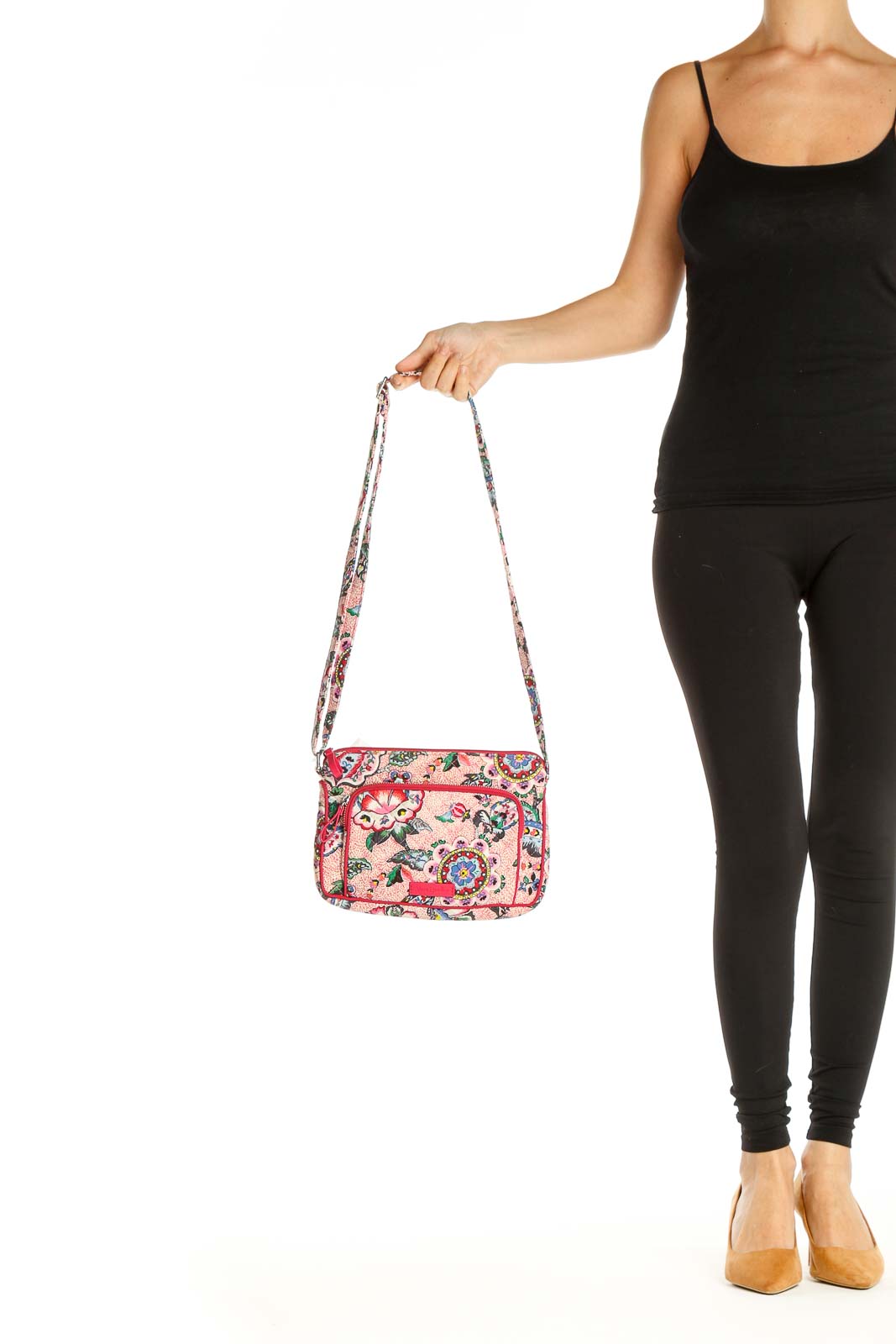 Pink Crossbody Bag