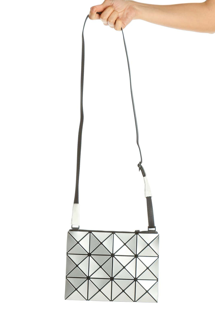 Gray Crossbody Bag