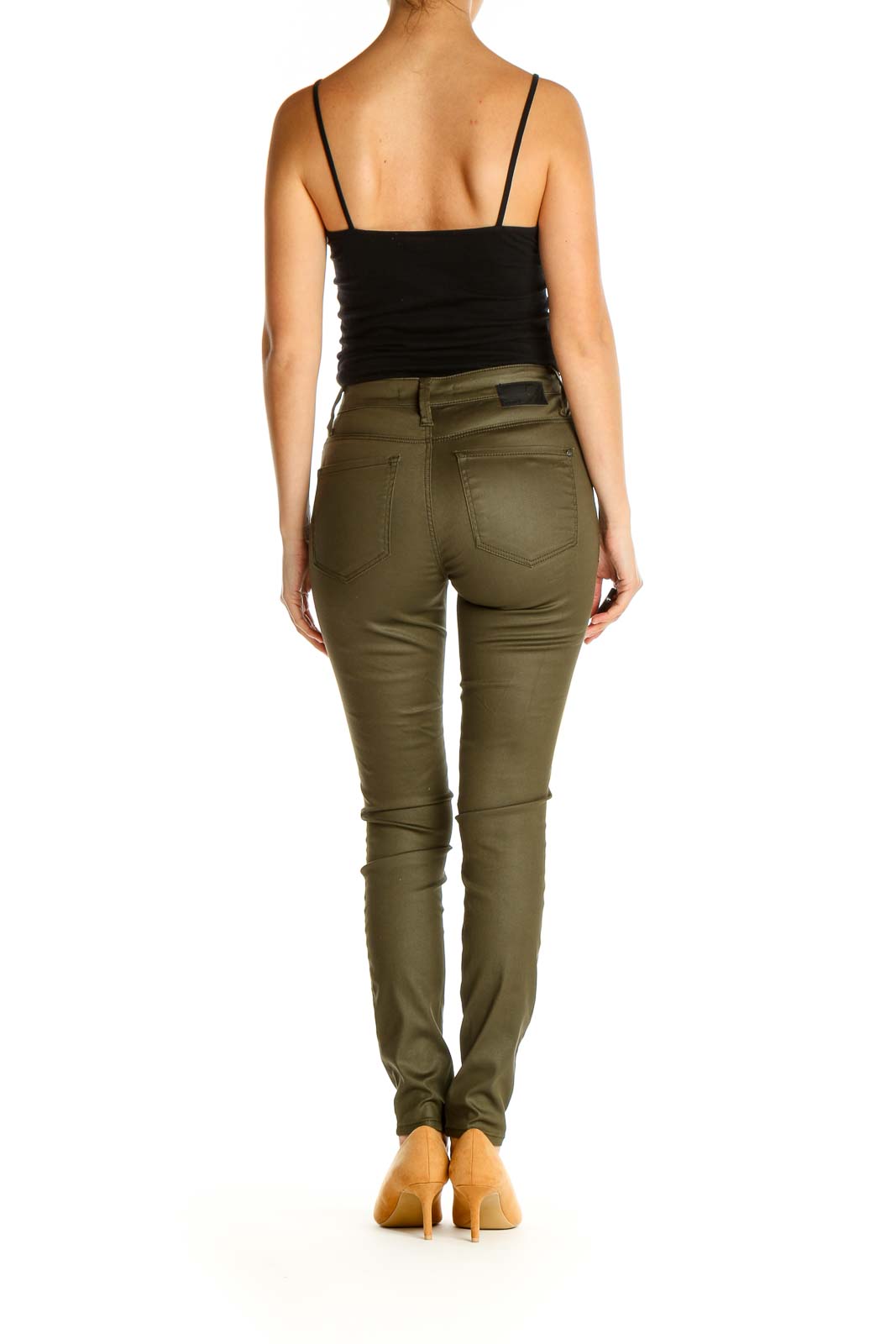 Green Skinny Jeans