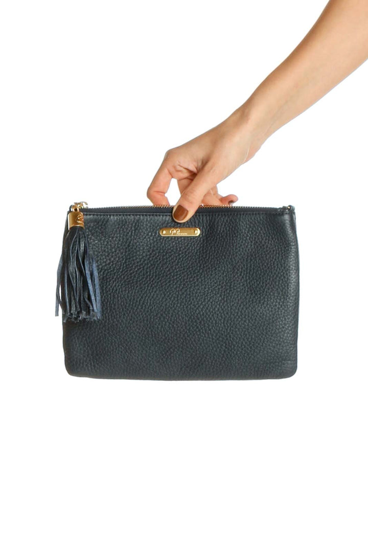 Blue Clutch Bag