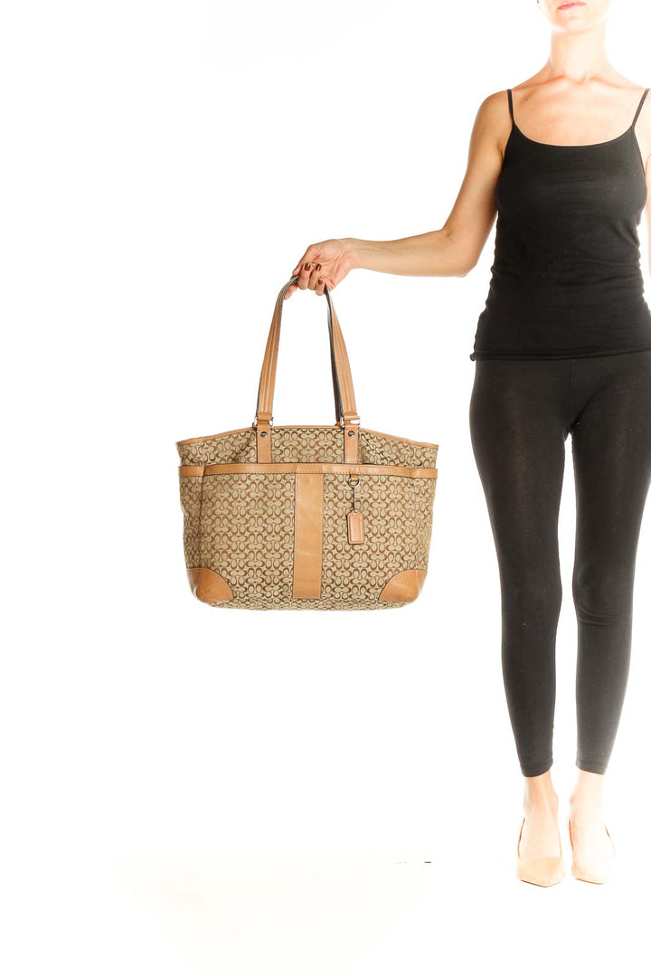 Beige Tote Bag