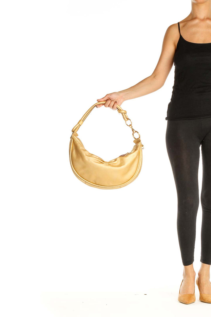 Gold Shoulder Bag