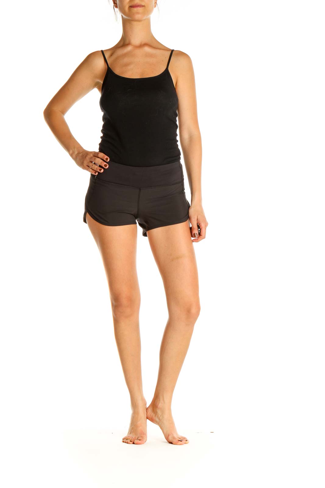 Black Activewear Shorts