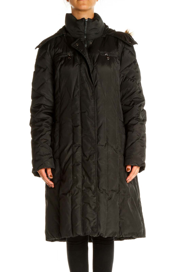 Black Puffer Coat