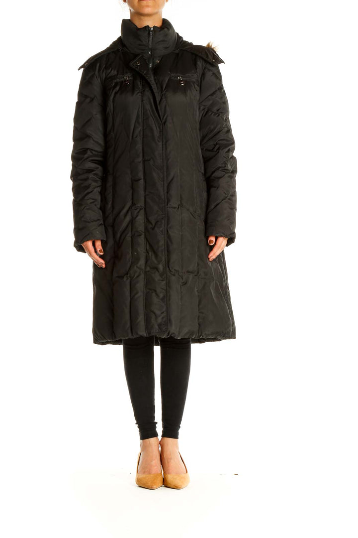 Black Puffer Coat