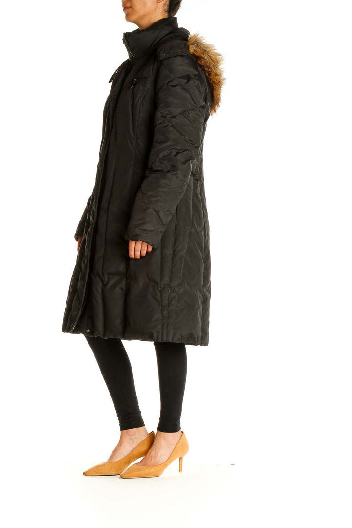 Black Puffer Coat