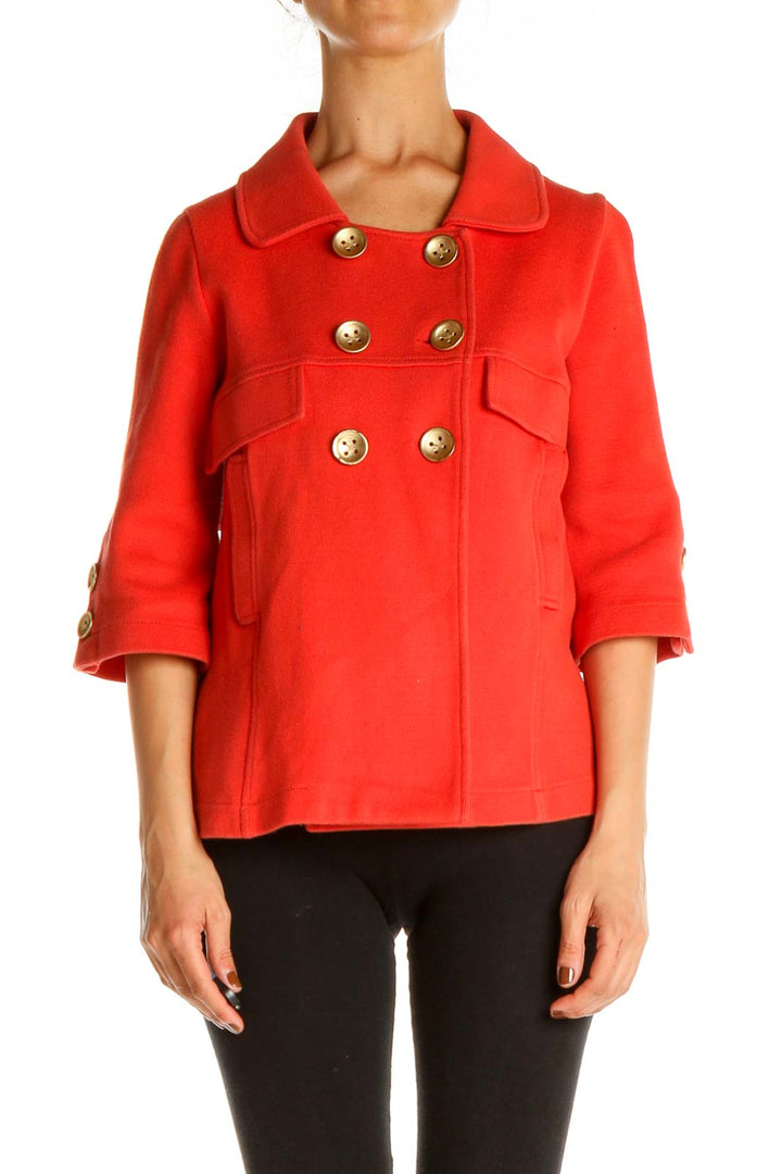 Red Peacoat