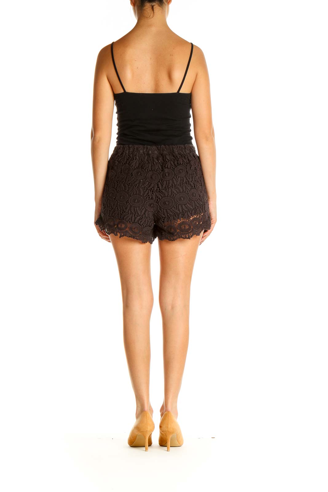 Black Bohemian Shorts