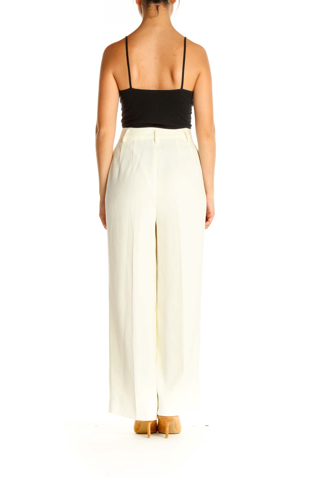 White Classic Trousers