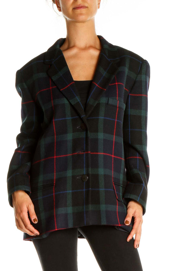 Black Plaid Jacket