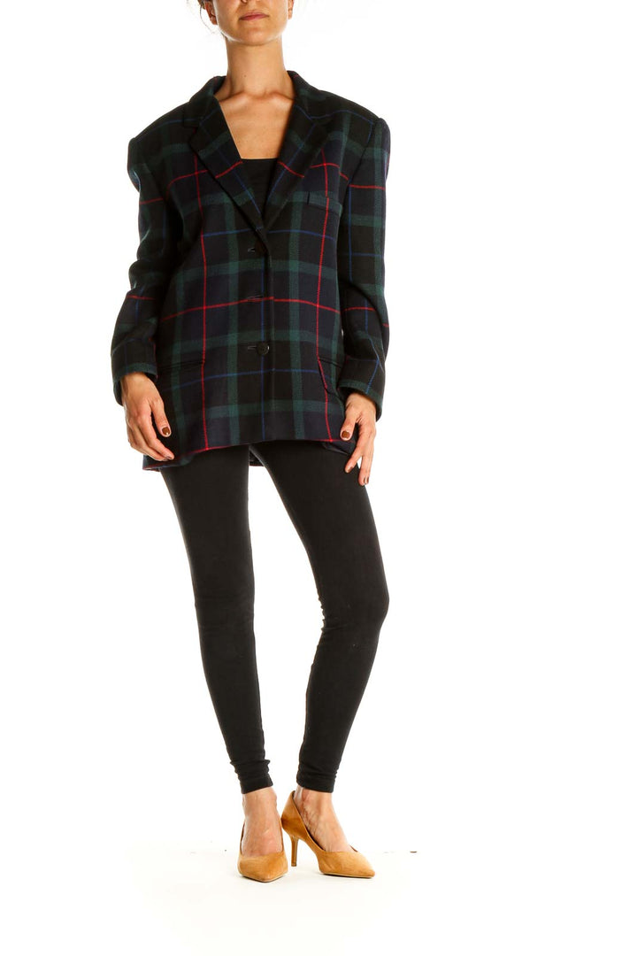 Black Plaid Jacket